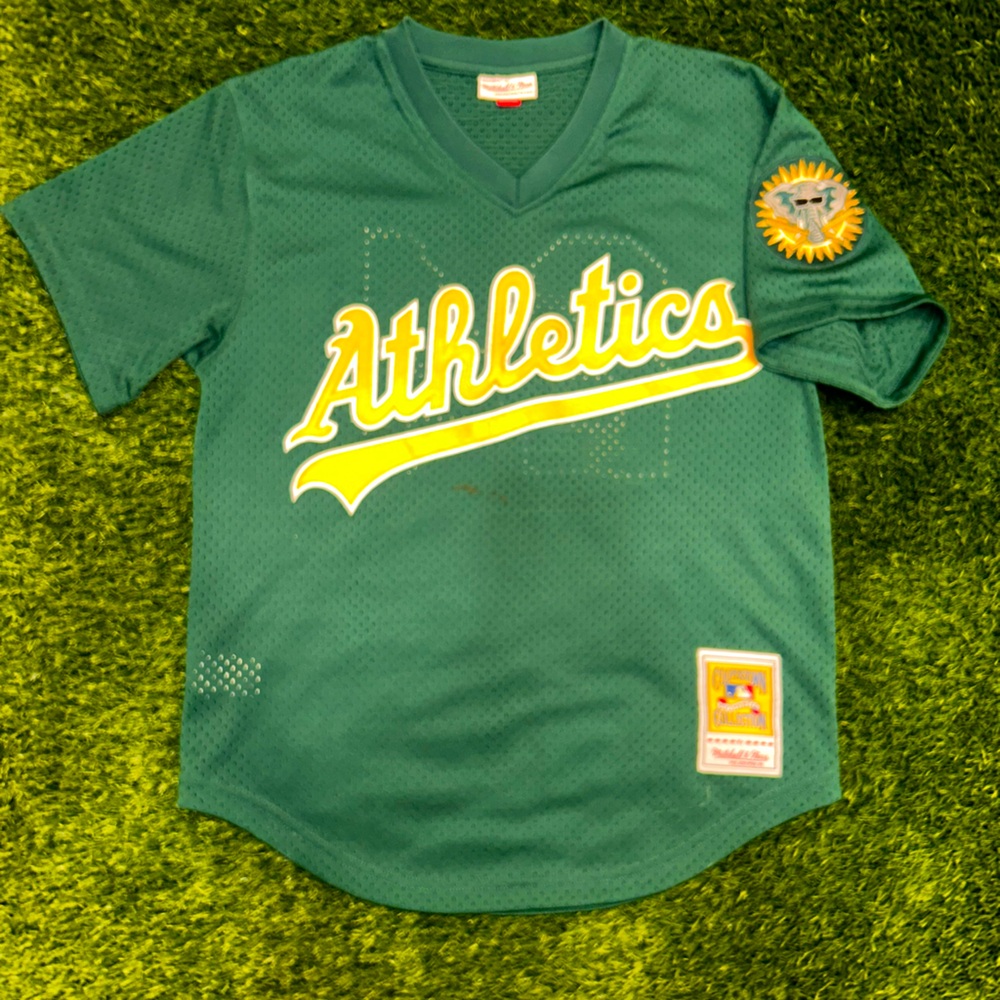 Oakland athletics Mitchell & Ness jersey